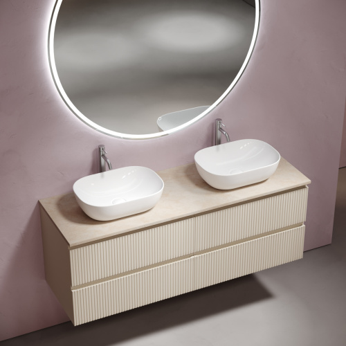 Столешница Sancos TT140A2X 140х50 накладная цвет бежевый - фото 3